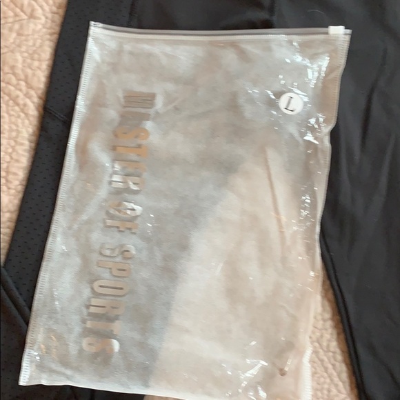 NWOT Master of Sports black leggings - Picture 2 of 5